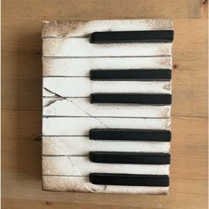 Sid Dickens signed memory block tile T-45 “Piano Keys” - retired